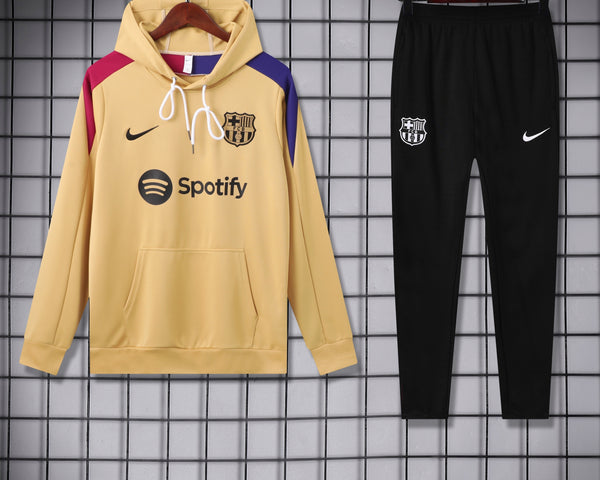 Survetement Barca Sweat 2024 2025 Beige
