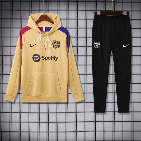 Survetement Barca Sweat 2024 2025 Beige