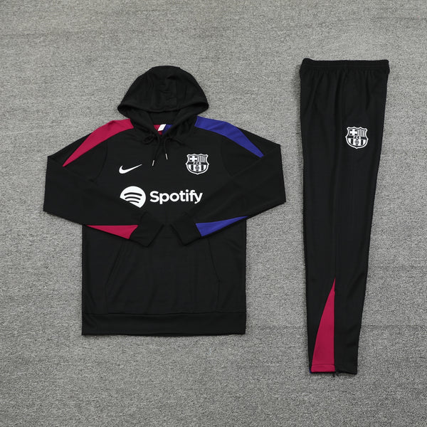 Ensemble Sweat capuche Barcelone 2024 2025 noir