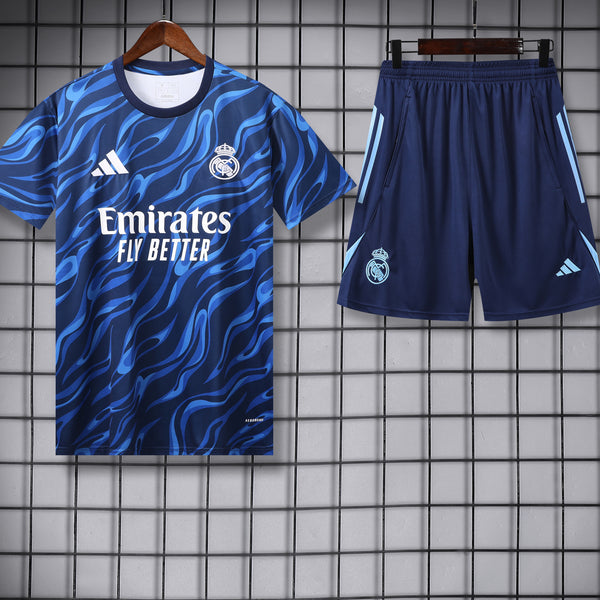 Real Madrid ensemble entraînement bleu 2025 2026