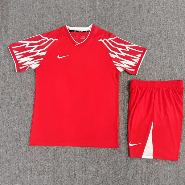 Ensemble Match Nike Rouge