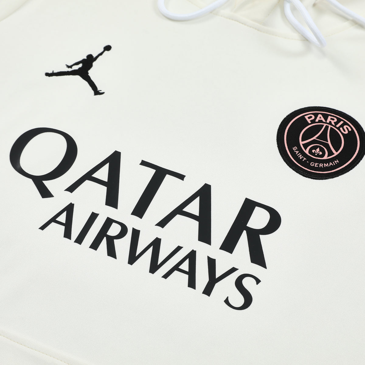 Ensemble Sweat capuche PSG Jordan 2024 2025 Blanc