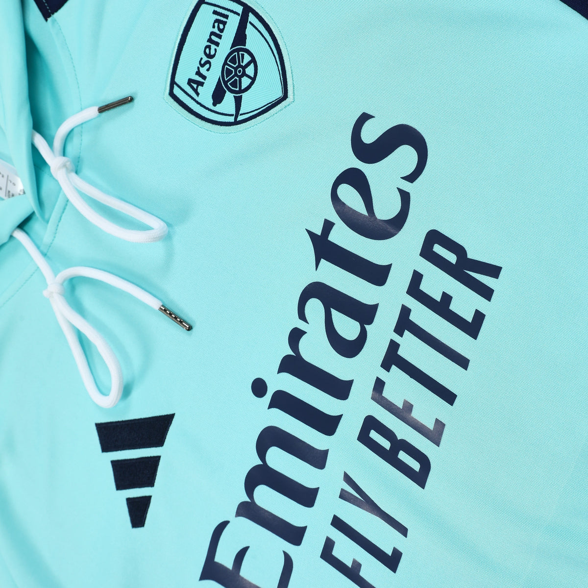 Ensemble Sweat capuche arsenal 2024 2025 bleu ciel