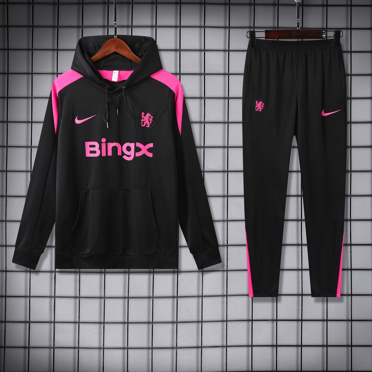 Ensemble Sweat capuche Chelsea 2024 2025 noir