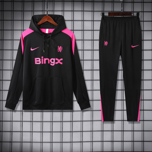 Ensemble Sweat capuche Chelsea 2024 2025 noir