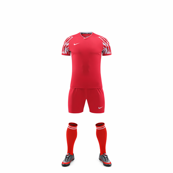 Ensemble Match Nike Rouge