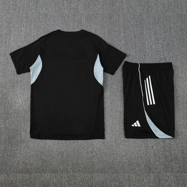 Ensemble Maillot Short Real Madrid 2025 2026 Noir Sombre