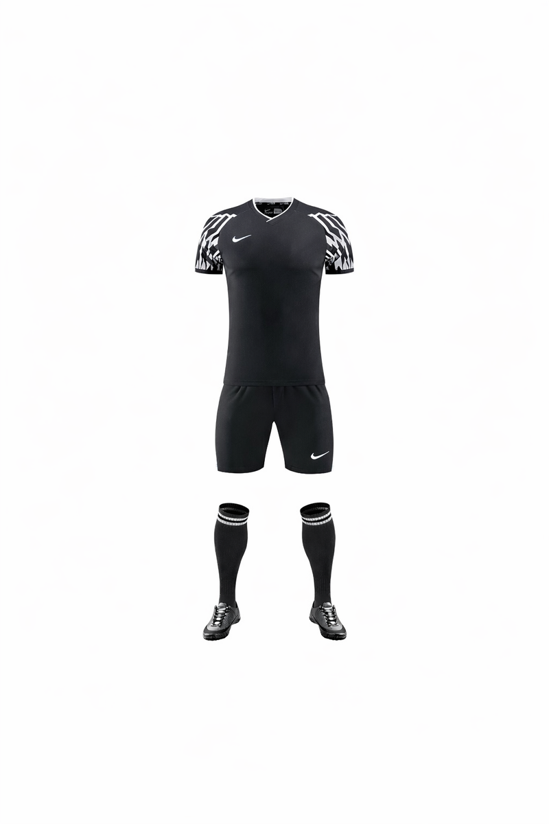 Ensemble match Nike noir