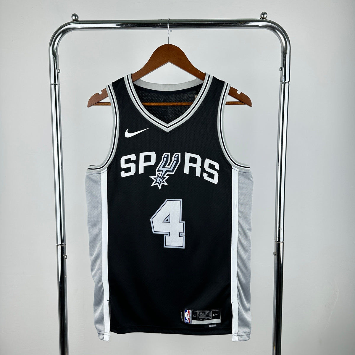 Maillot Swingman Nike Icon Edition San Antonio Spurs - Noir