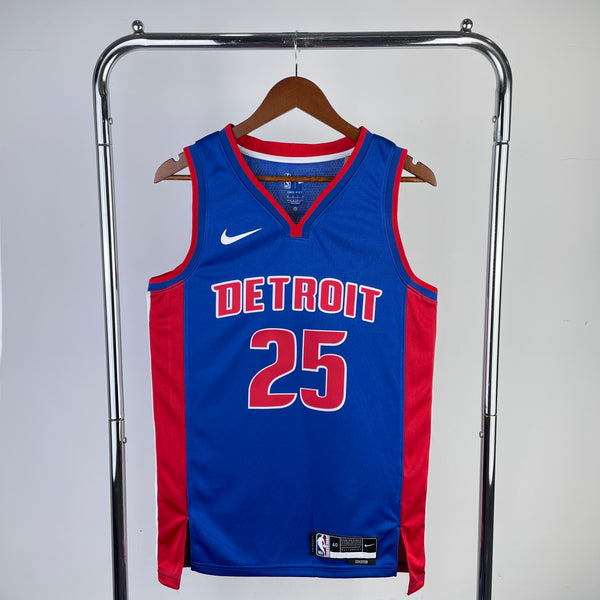 Maillot Swingman Nike Icon Edition Detroit Pistons - Bleu