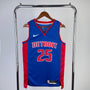 Maillot Swingman Nike Icon Edition Detroit Pistons - Bleu