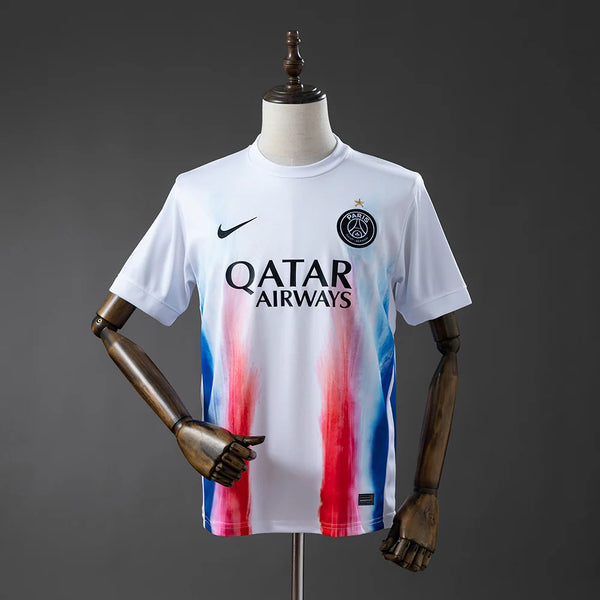 Maillot Pre-Match PSG Nike Dri-FIT Édition Spéciale LDC - Blanc
