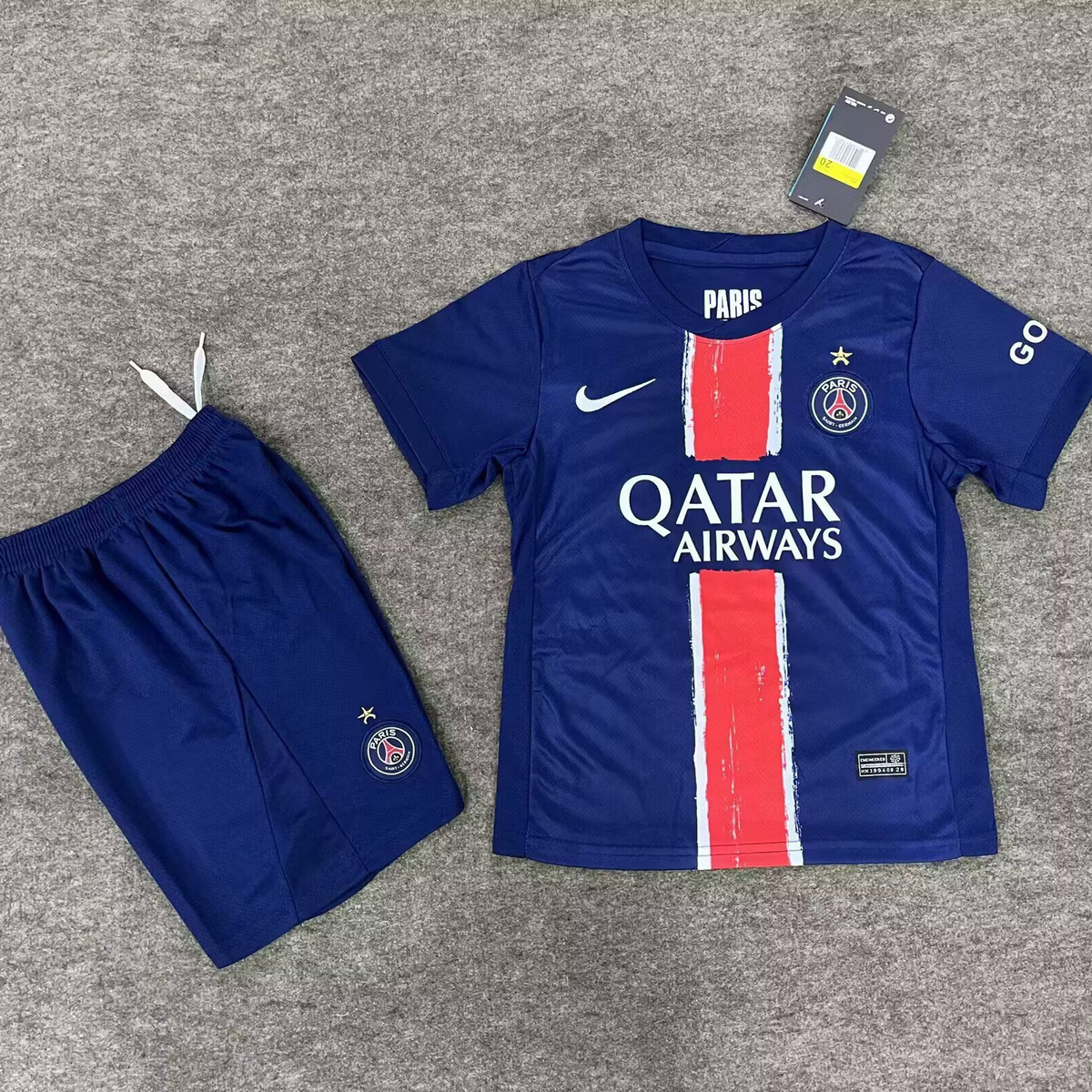 Maillot PSG KIT Enfant 2024 2025 avec une étoile champions