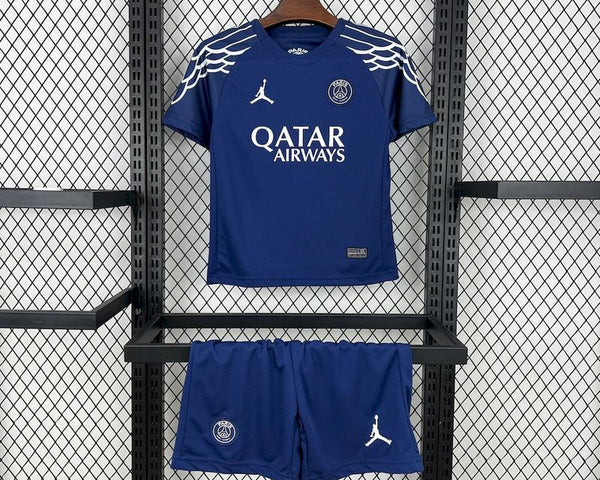 PARIS SAINT GERMAIN QUATRIEME MAILLOT 24/25 KIT ENFANTS