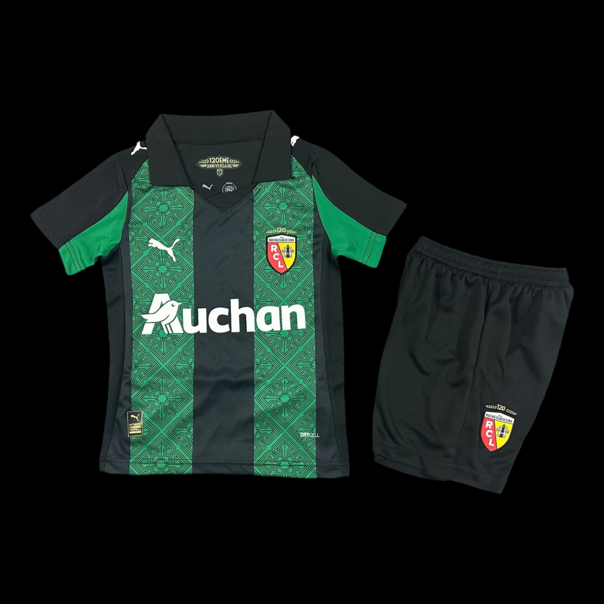 Lens Maillot Extérieur 25/26 - Kit Enfant