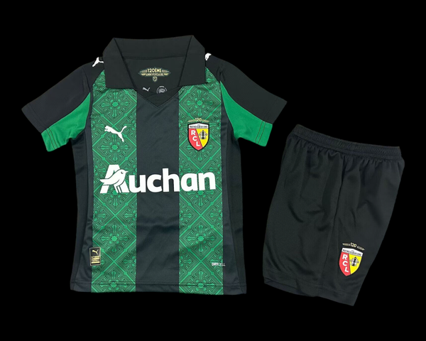 Lens Maillot Extérieur 25/26 - Kit Enfant