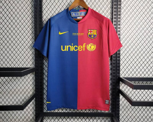 FC BARCELONE MAILLOT RÉTRO 2008 2009