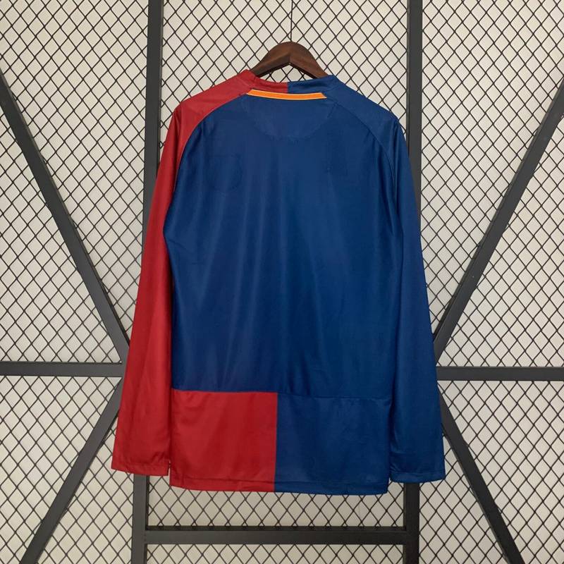 FC BARCELONE MAILLOT MANCHE LONGUE RÉTRO 2008 2009