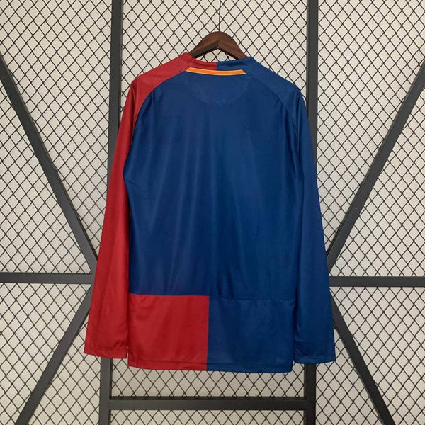 FC BARCELONE MAILLOT MANCHE LONGUE RÉTRO 2008 2009