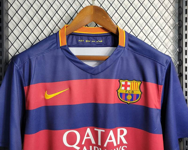 2015-2016 MAILLOT BARCELONE DOMICILE RÉTRO