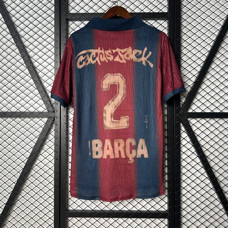 MAILLOT 25/26 BARCELONE BLACK SPECIAL RETRO