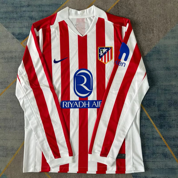 MAILLOT 25/26 ATLÉTICO MADRID DOMICILE MANCHES LONGUES