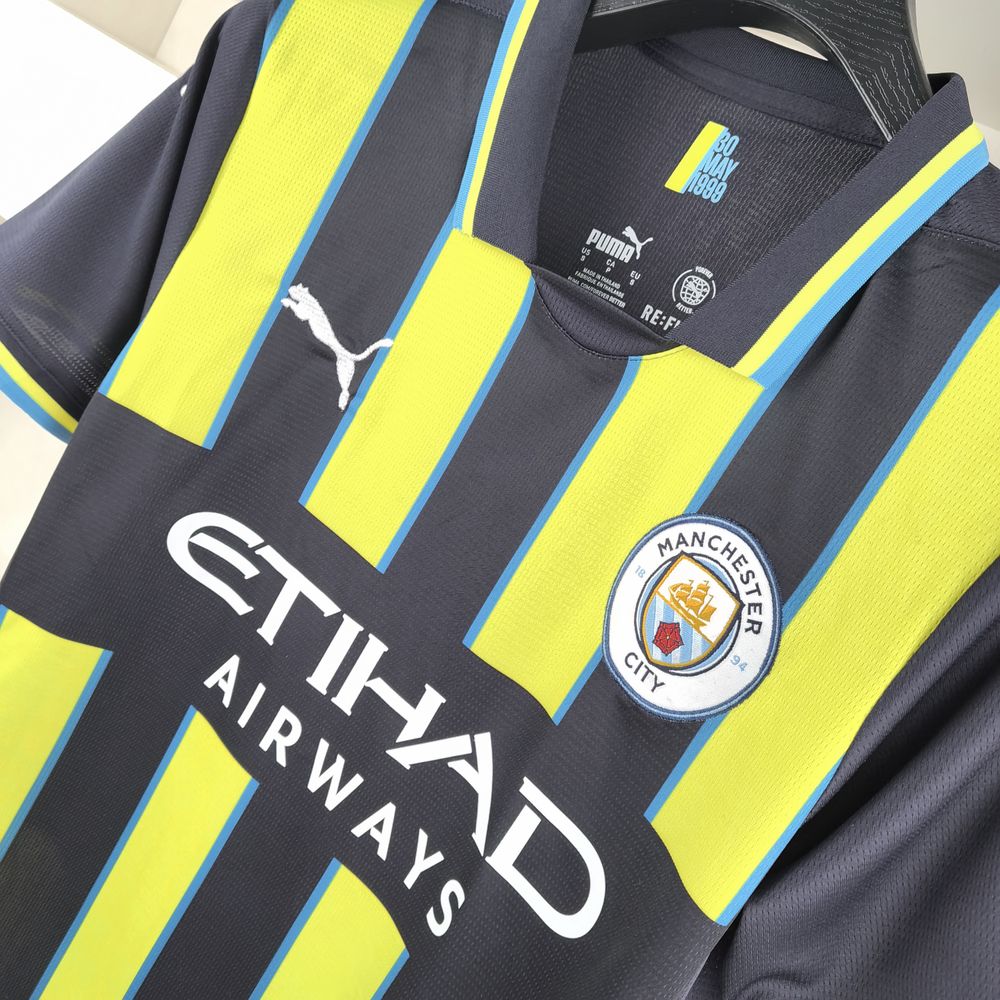 MAILLOT 24/25 MANCHESTER CITY JAUNE