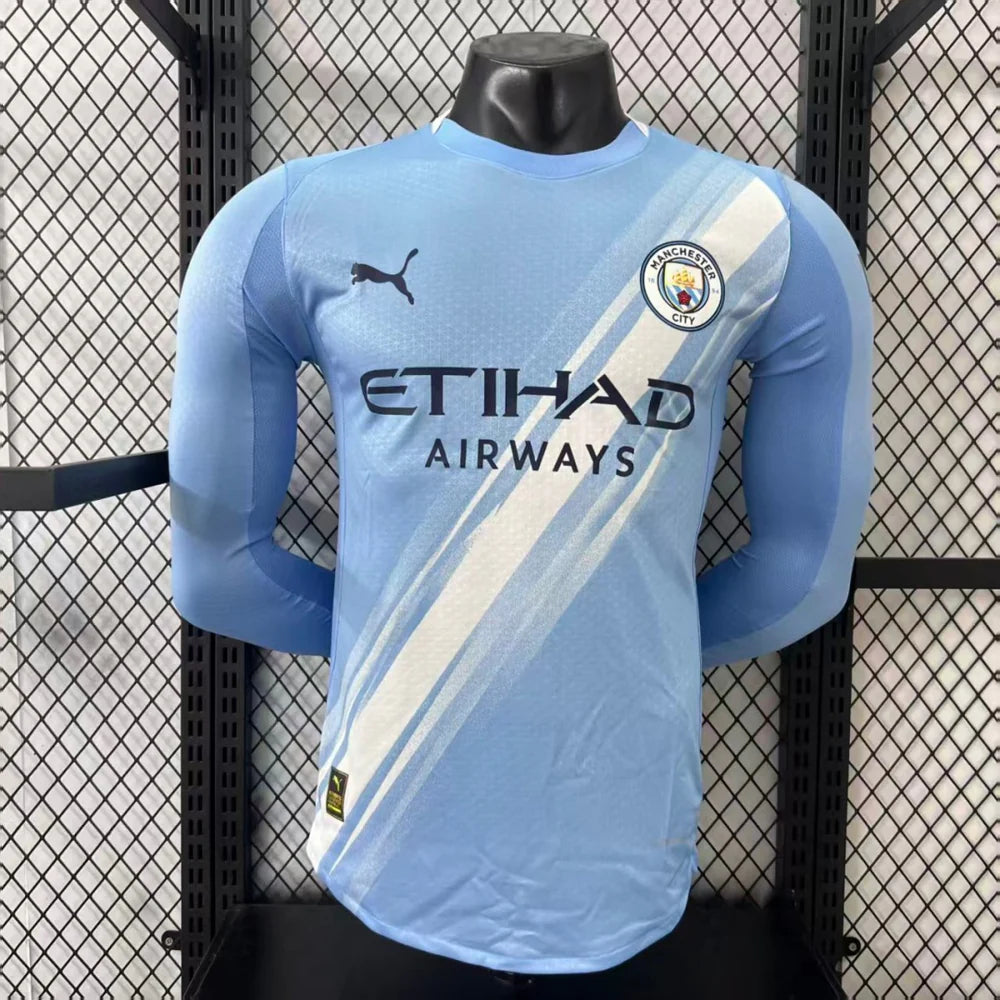 Manchester City Domicile Manches Longues 25/26