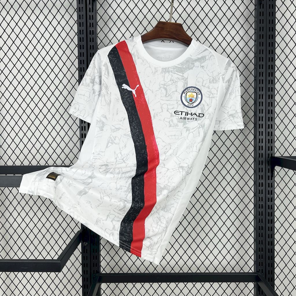 Manchester City Extérieur White 2025/2026