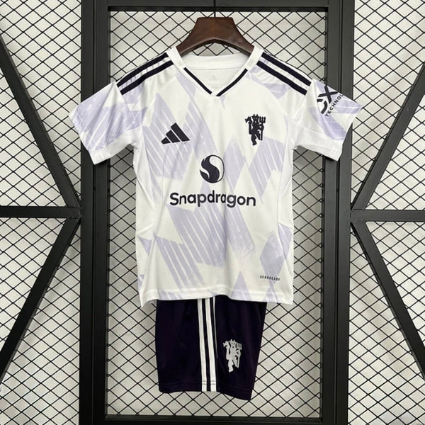 Kits Enfants Manchester United 2025/26 Extérieur