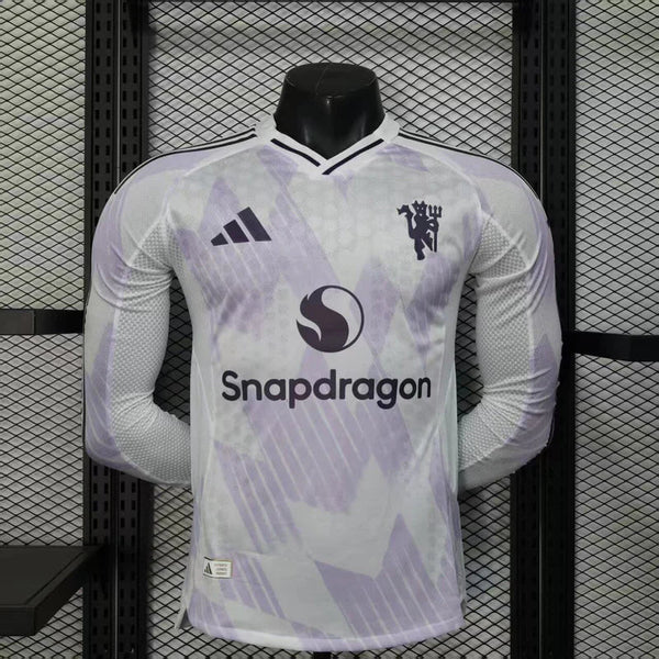 Manchester United Maillot Manches Longues Extérieur 25/26