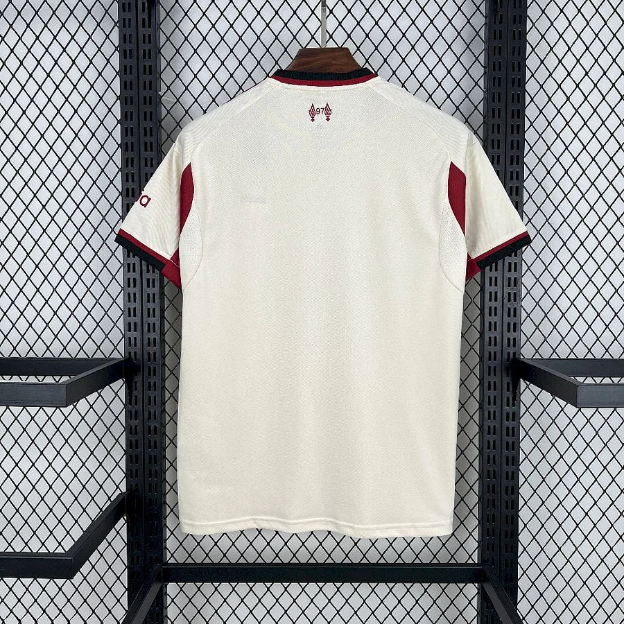 Liverpool maillot foot extérieur White 2025 2026