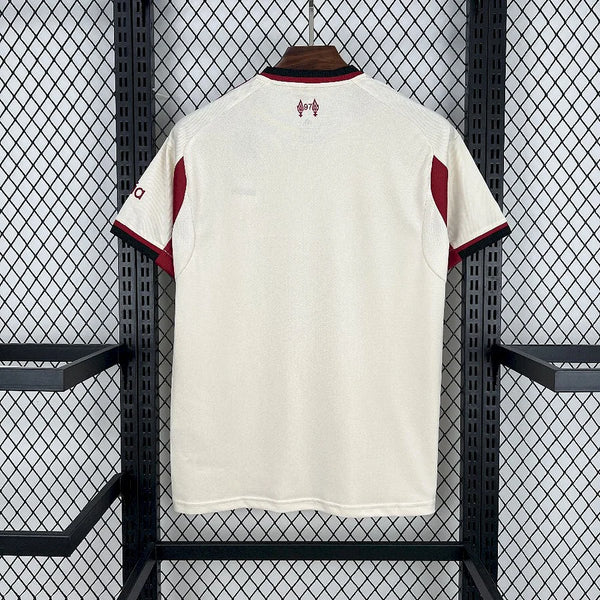 Liverpool maillot foot extérieur White 2025 2026