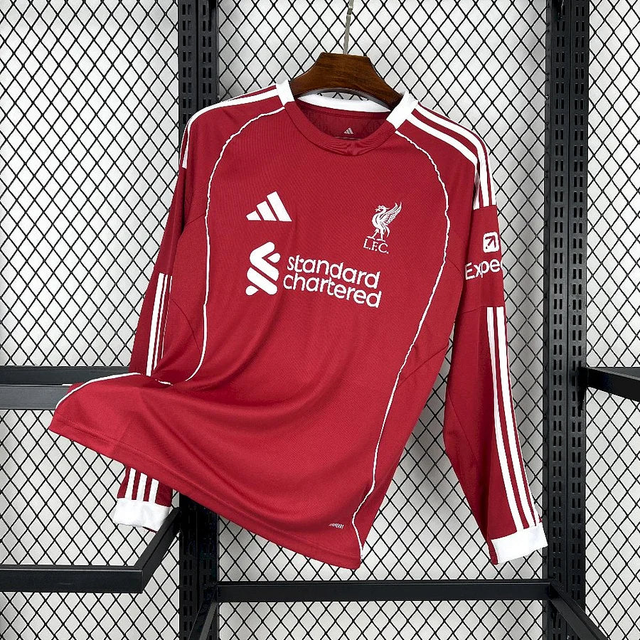 Maillot Foot Liverpool 2025 2026 Manches Longues