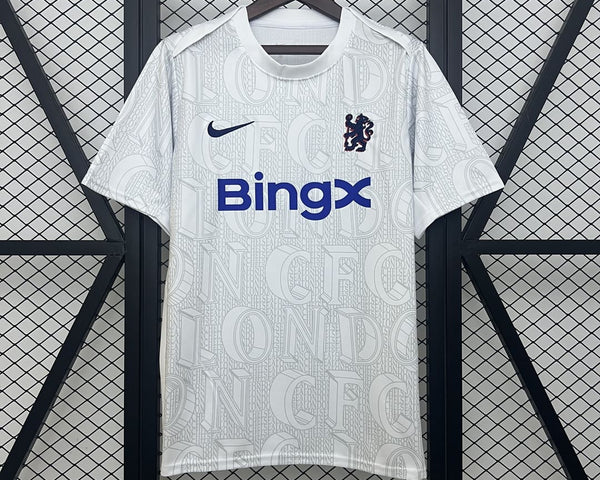 Chelsea 25/26 Maillot Entrainement Blanc