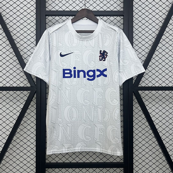 Chelsea 25/26 Maillot Entrainement Blanc