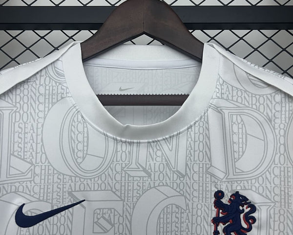 Chelsea 25/26 Maillot Entrainement Blanc