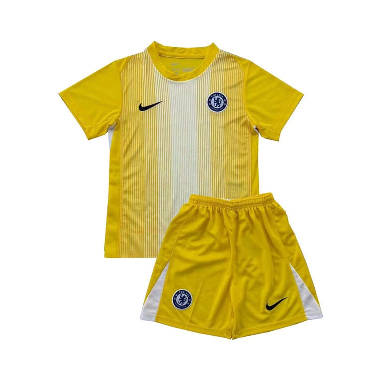 Kit Gardien Chelsea Enfant 2025/2026 Jaune