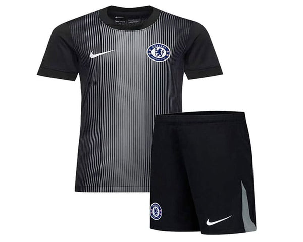 Kit Gardien Chelsea Enfant 2025/2026 Noir