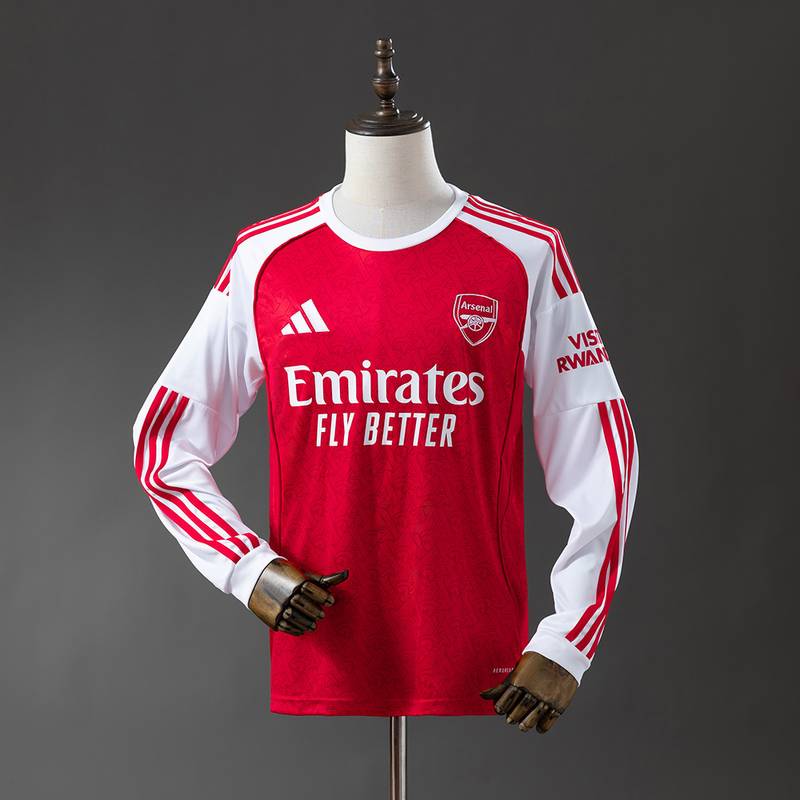 Maillot manche longue Arsenal 2025/26 Domicile