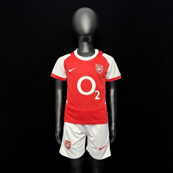 Kit Enfant Arsenal Maillot Rétro 02/03