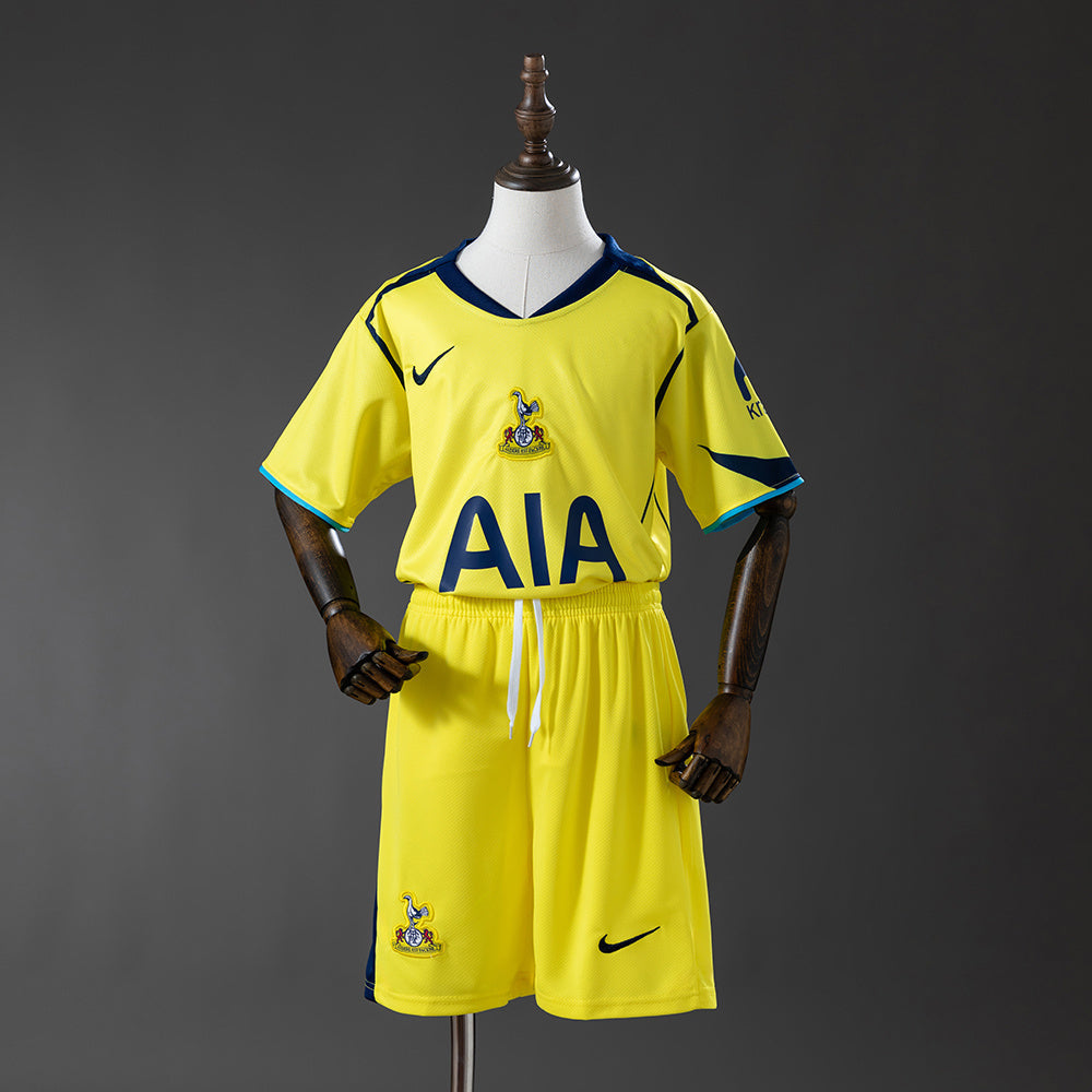 Kit Enfant Tottenham Maillot Third Jaune 25/26