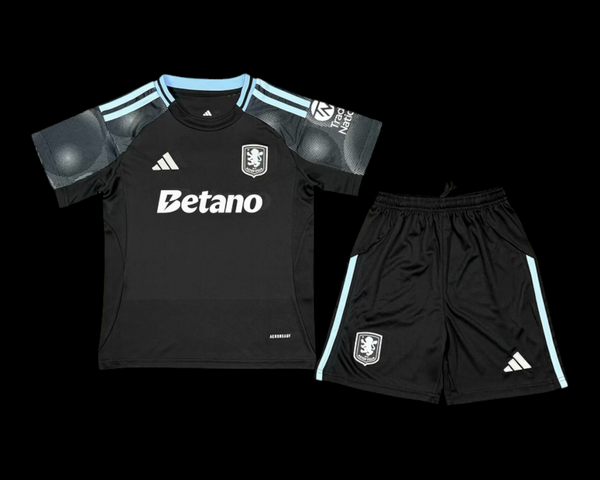 Kit Enfant Aston Villa 2025/26 Extérieur