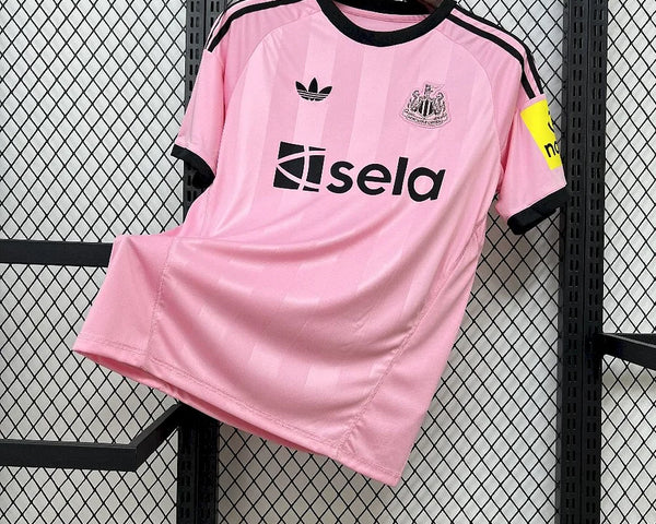 Newcastle maillot foot rose 2026 2027