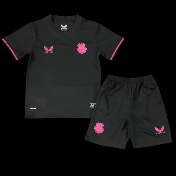 Kit Enfant Everton 3ème Maillot extérieur noir Fourth 25/26