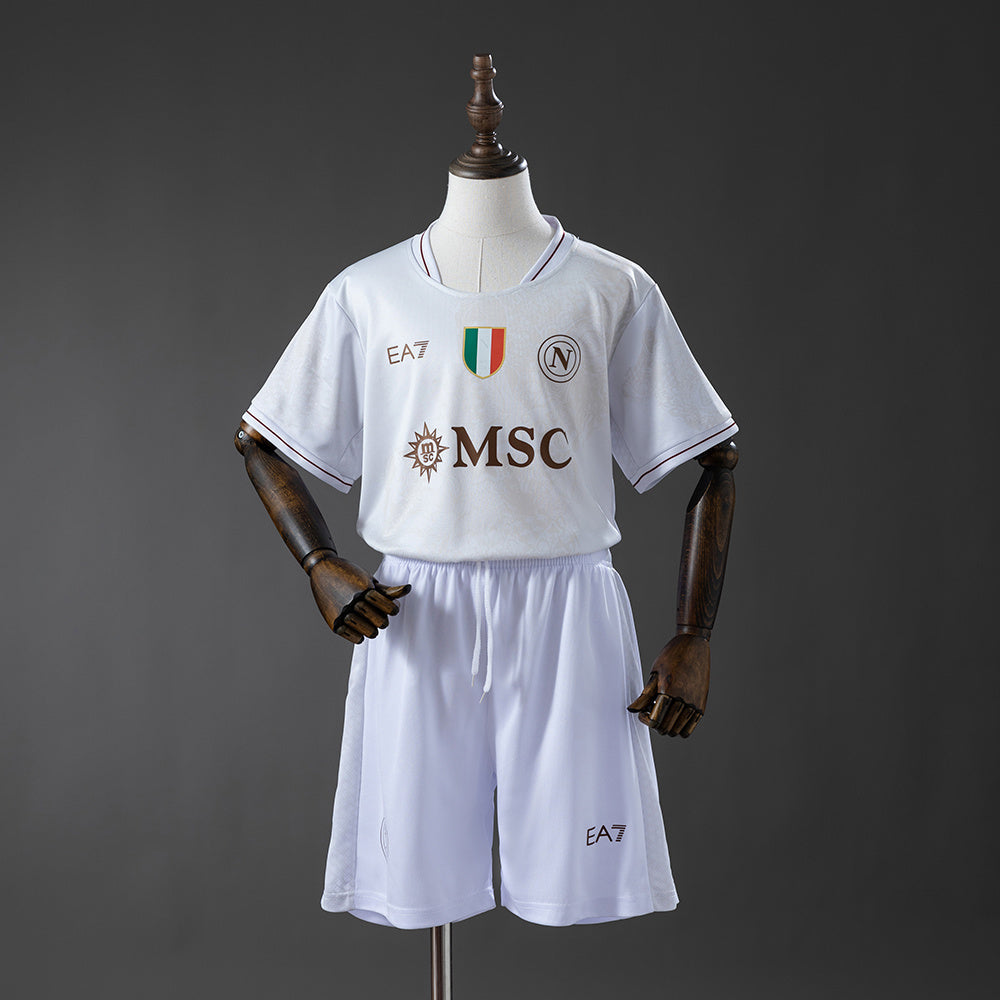 Kit Enfant Naples 2025/26 Extérieur