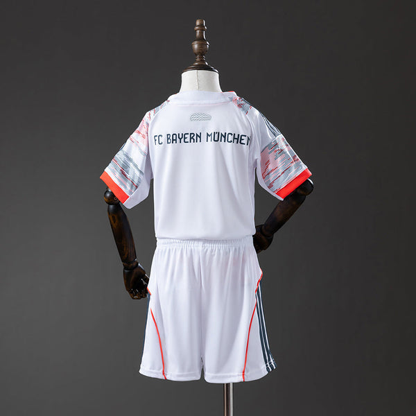 Kit enfant Bayern Munich maillot foot extérieur 2025 2026