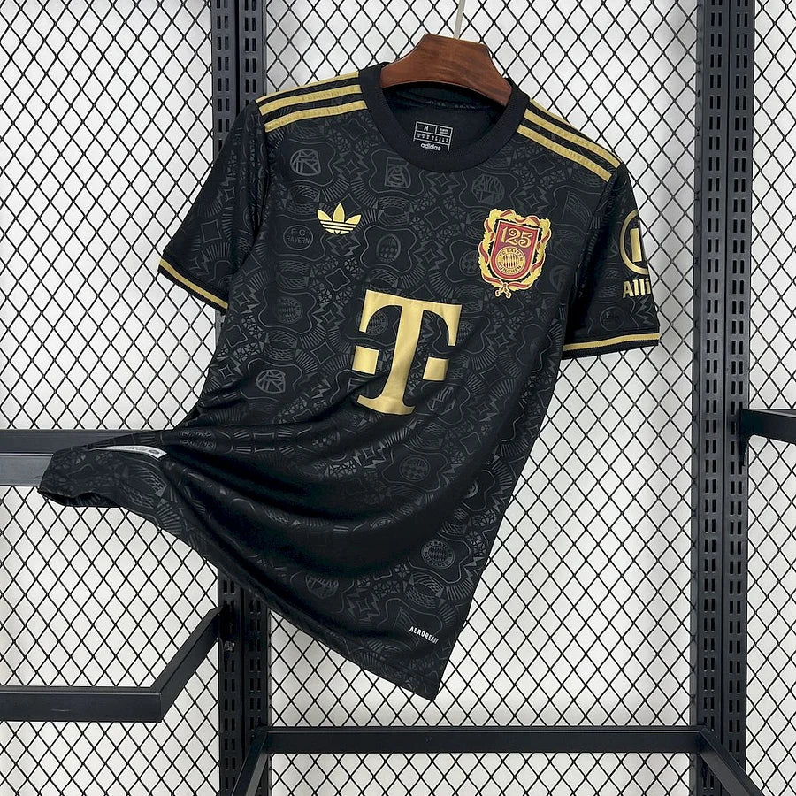 MAILLOT 25/26 BAYERN MUNICH 125TH BLACK