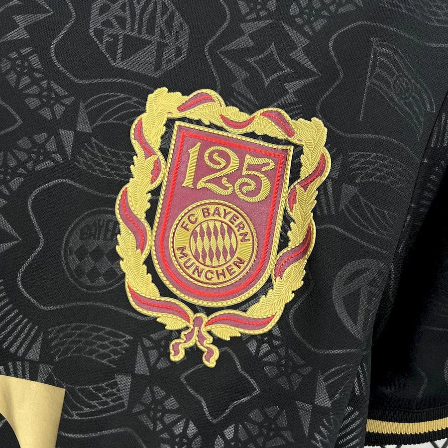 MAILLOT 25/26 BAYERN MUNICH 125TH BLACK
