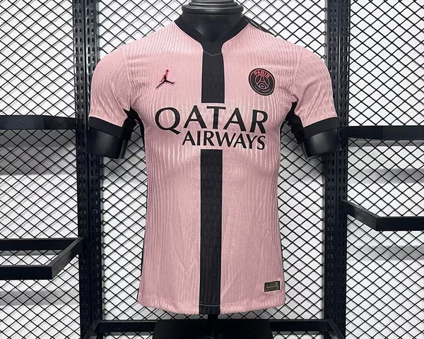 Paris Saint Germain PSG maillot foot 2024 2025 third rose